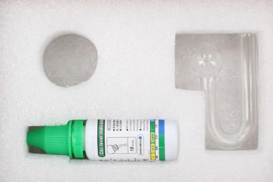 Amazing Aqua Glas CO2 Indikator Clip, Dauertest