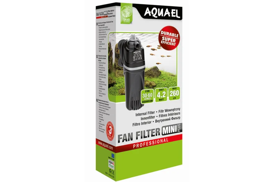 Aquael Filter FAN Mini Plus, Aquarien-Innenfilter