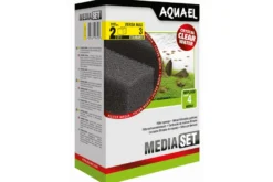 Aquael Filterschwamm Versamax FZN 3, Filter-Ersatz, 2 Stück