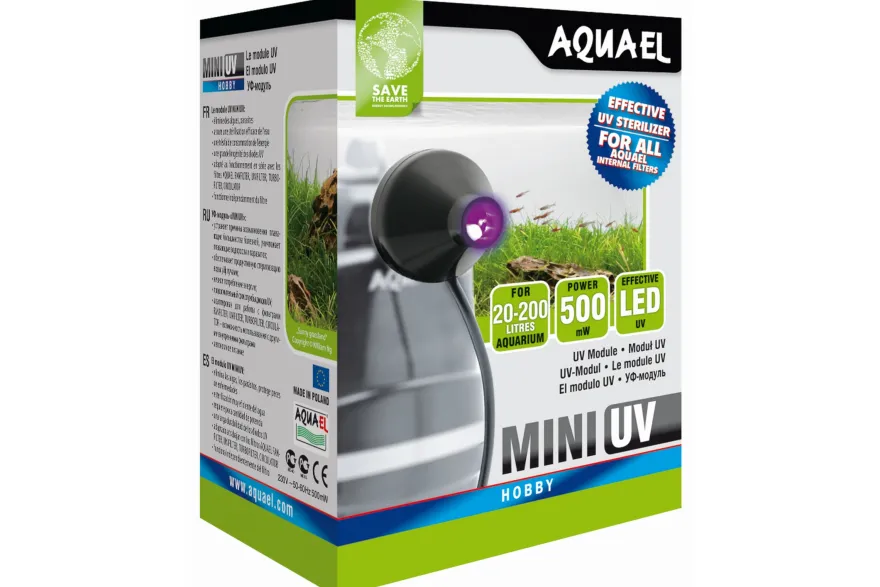 Aquael Mini UV LED, Sterilisator, 1 W