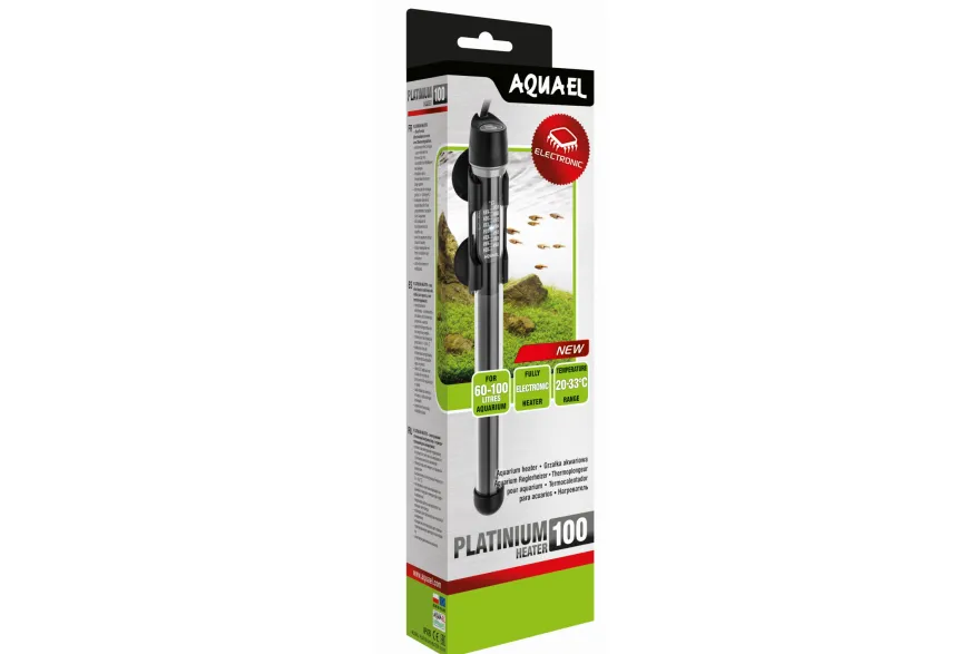 Aquael Platinium Heater, Glas-Heizstab, 100 W