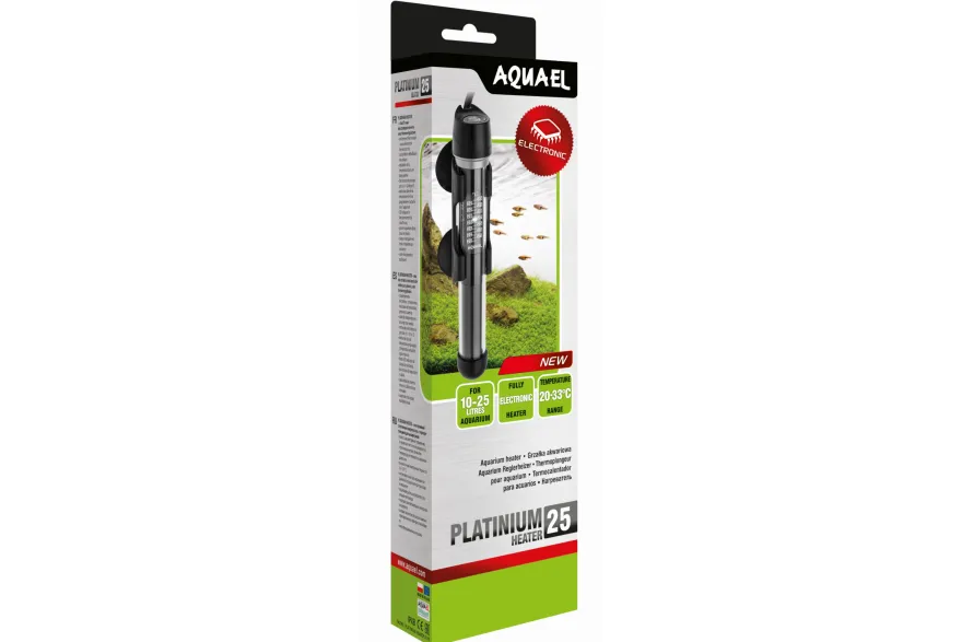 Aquael Platinium Heater, Glas-Heizstab, 25 W