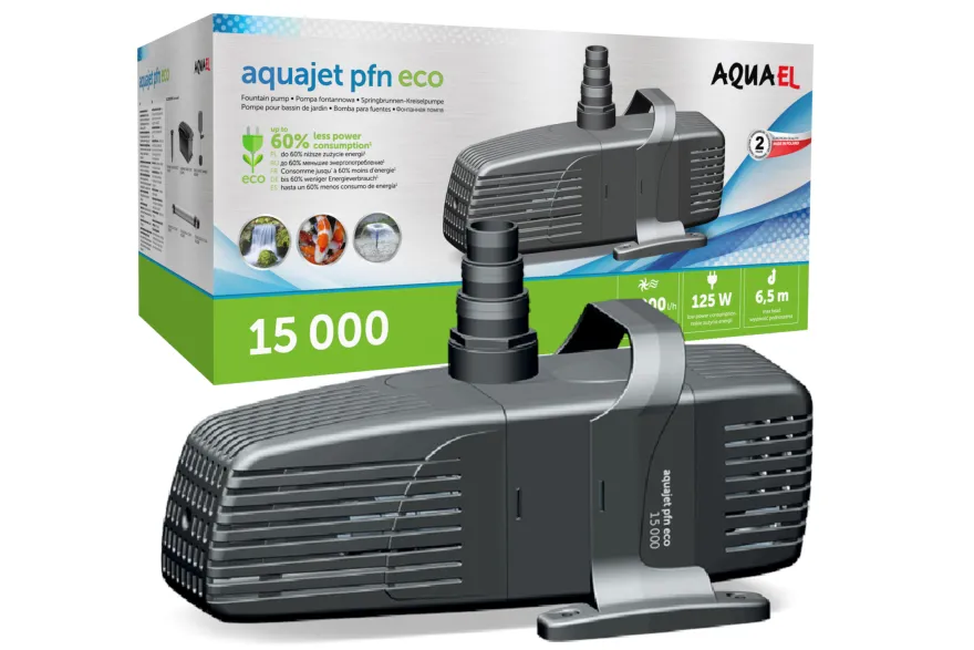 Aquael Teichpumpe AquaJet PFN ECO 15000, Springbrunnen-Kreiselpumpe