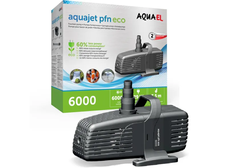 Aquael Teichpumpe AquaJet PFN ECO 6000, Springbrunnen-Kreiselpumpe