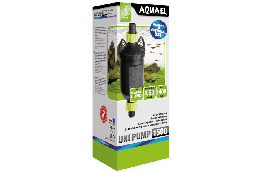 Aquael Uni Pump 1500, Aquarien-Universalpumpe