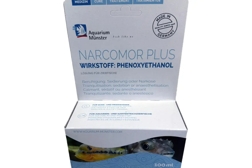 Aquarium Münster Narcomor Plus 100 ml, Narkosemittel
