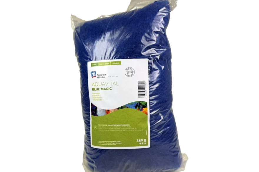 Aquavital BLUE MAGIC, 100 g, Filterwatte wiederverwendbar