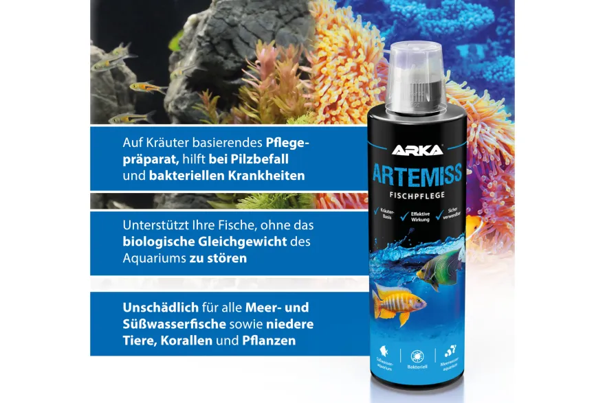 ARKA Artemiss, Fischpflege, 118 ml