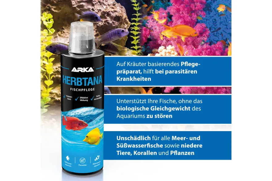 ARKA Herbtana, Fischpflege, 236 ml