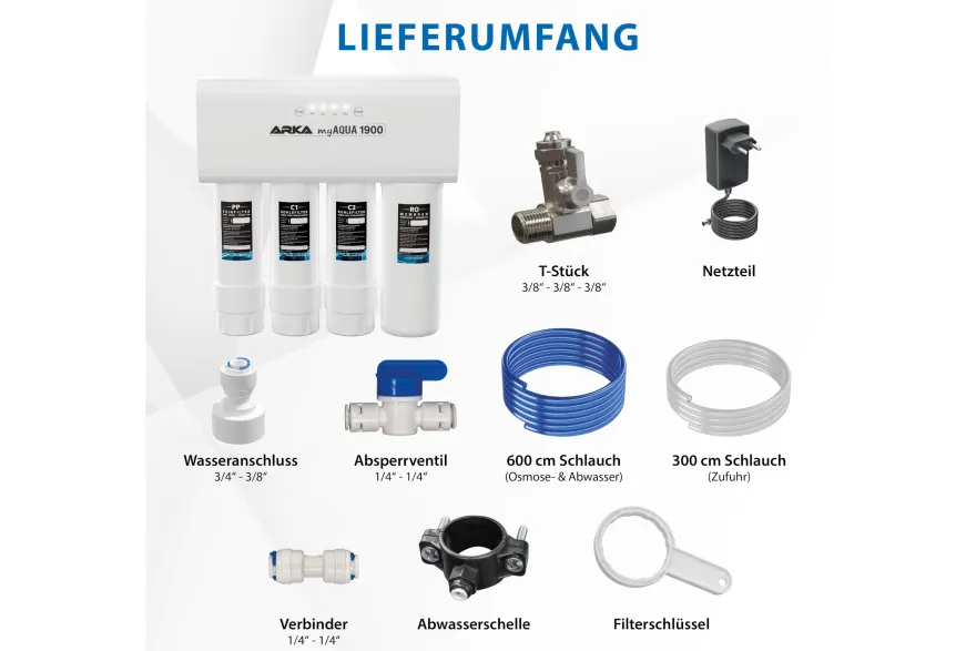 ARKA myAQUA 1900 Osmoseanlage