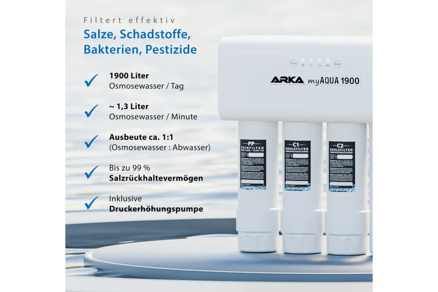 ARKA myAQUA 1900 Osmoseanlage