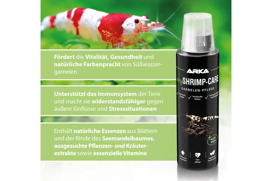 ARKA mySHRIMP‑CARE Garnelen-Pflege, 118 ml