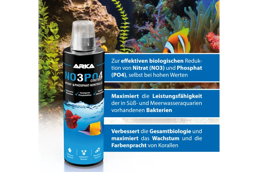 ARKA NO3PO4 CONTROL – Nitrat- & Phosphatkontrolle, 473 ml