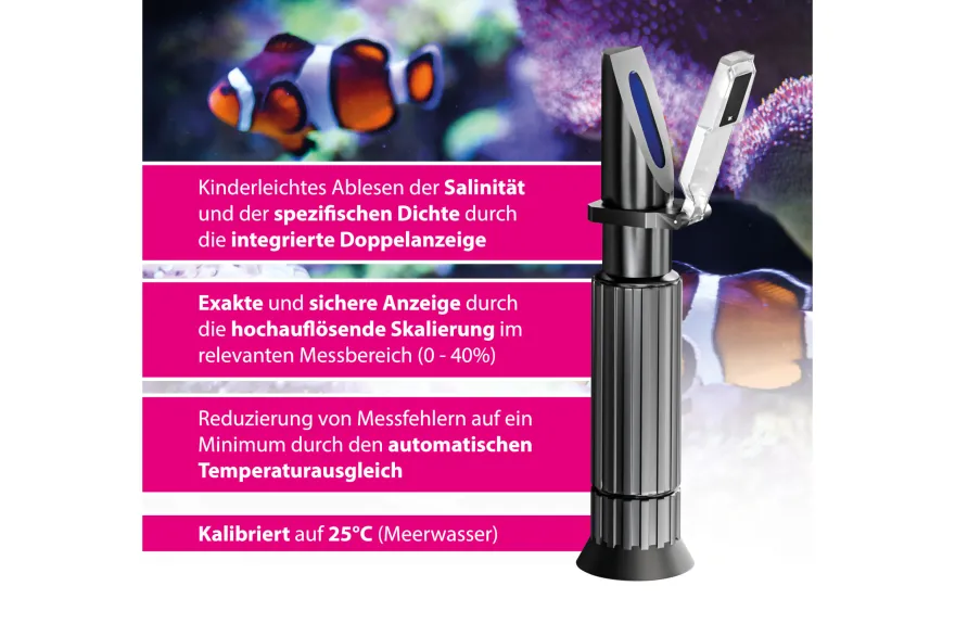 ARKA Refraktometer mit Beleuchtung
