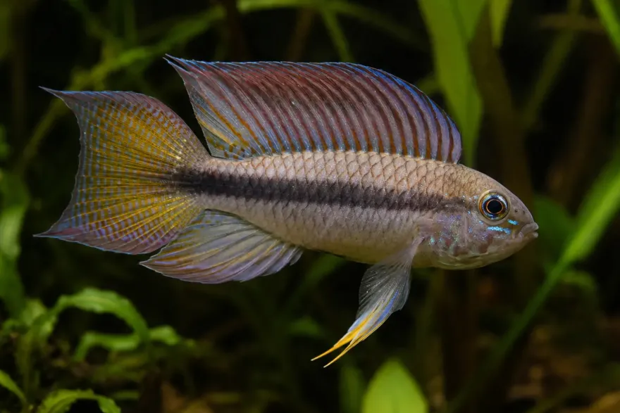 Atabapo-Zwergbuntbarsch, Apistogramma lineata
