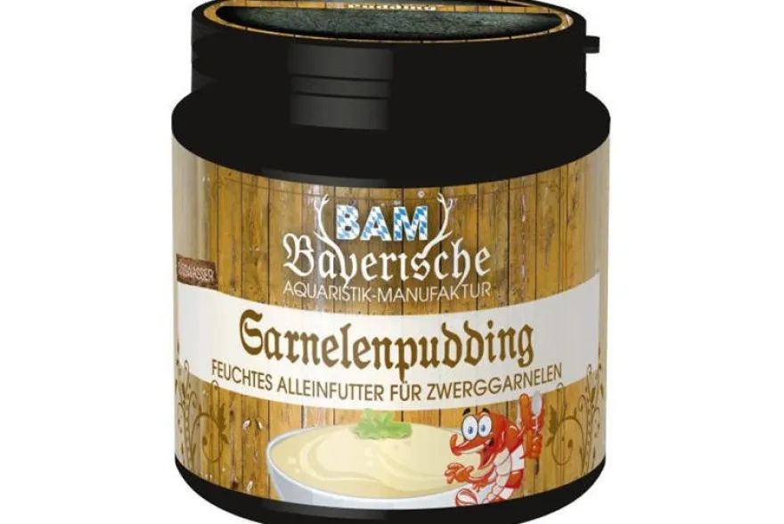 BAM Garnelenpudding, Feuchtfutter für Wirbellose, 100 g