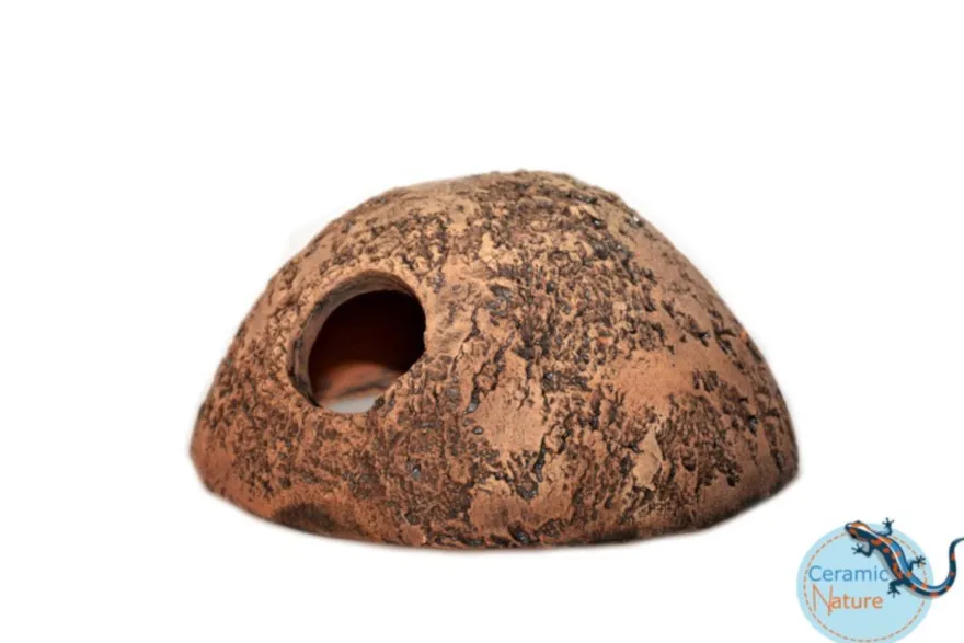 CeramicNature Cichlid-Iglu M, ca. 16 × 16 × 8 cm
