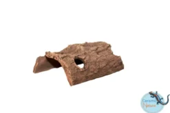CeramicNature Half-Log S, Baumstamm-Tunnel, ca. 15×7,5×5 cm