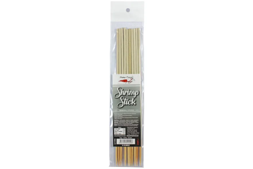Ceramic Nature Shrimp Stick Mineral Lolly 10 Stk.