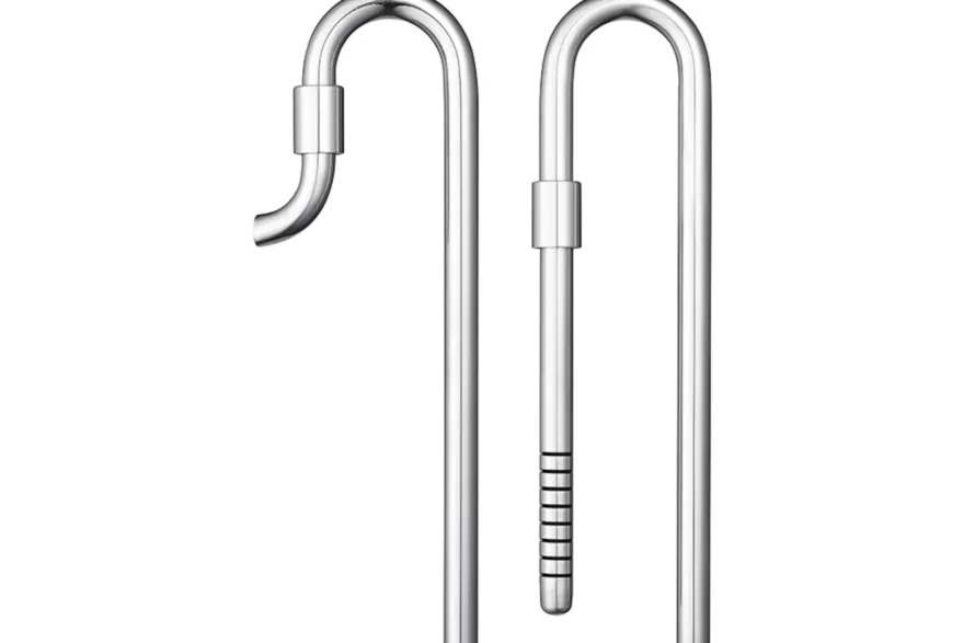 Chihiros Metall Ein- und Ausstrahlrohr M (12/16 mm)