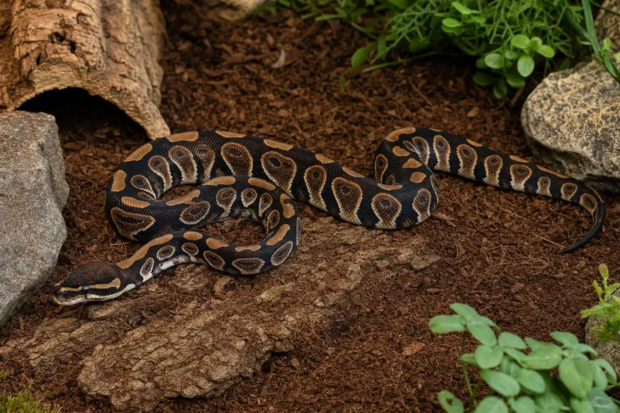 Chocolate-Königspython, Python regius