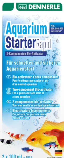 Dennerle Aquarium Starter Rapid, Filterstarter, 200 ml