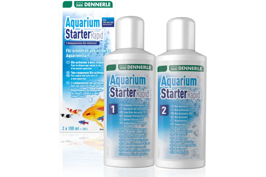 Dennerle Aquarium Starter Rapid, Filterstarter, 200 ml