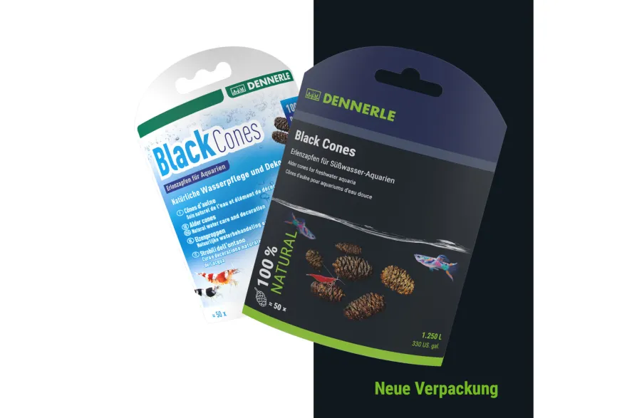 Dennerle Black Cones, Erlenzäpfchen, 40 g