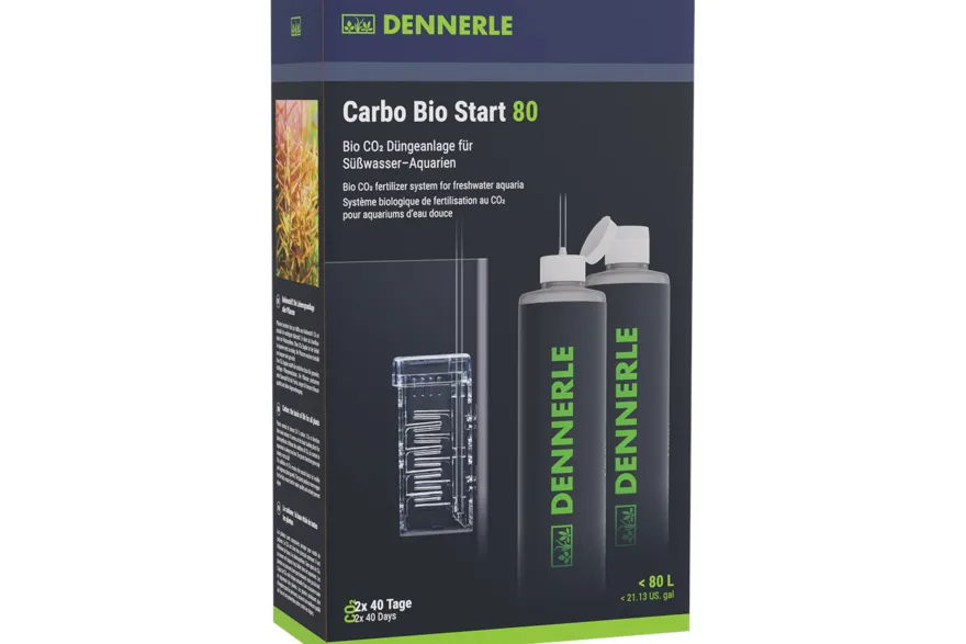 Dennerle Carbo Bio 60/80, Komplett-Set inkl. 6x Refill, für 60-80 Liter Becken