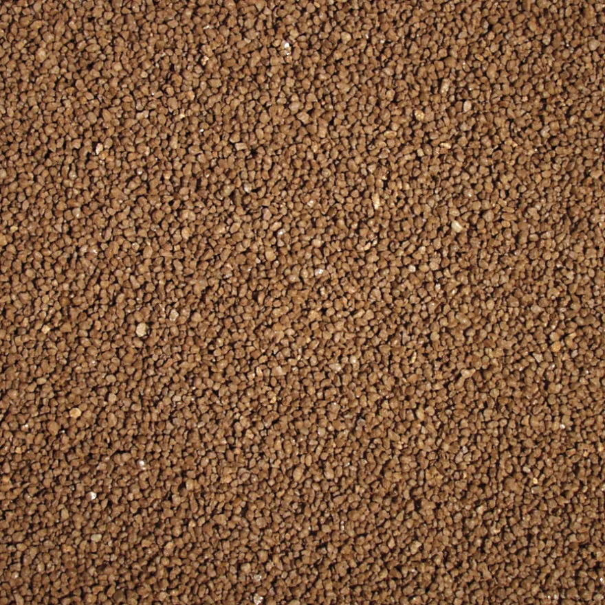 Dennerle Kristall-Quarzkies, Farbkies, rehbraun, 10 Kg