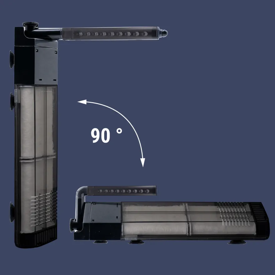 Dennerle Nano Clean Eckfilter (Corner Filter 40) - Garnelensicher!