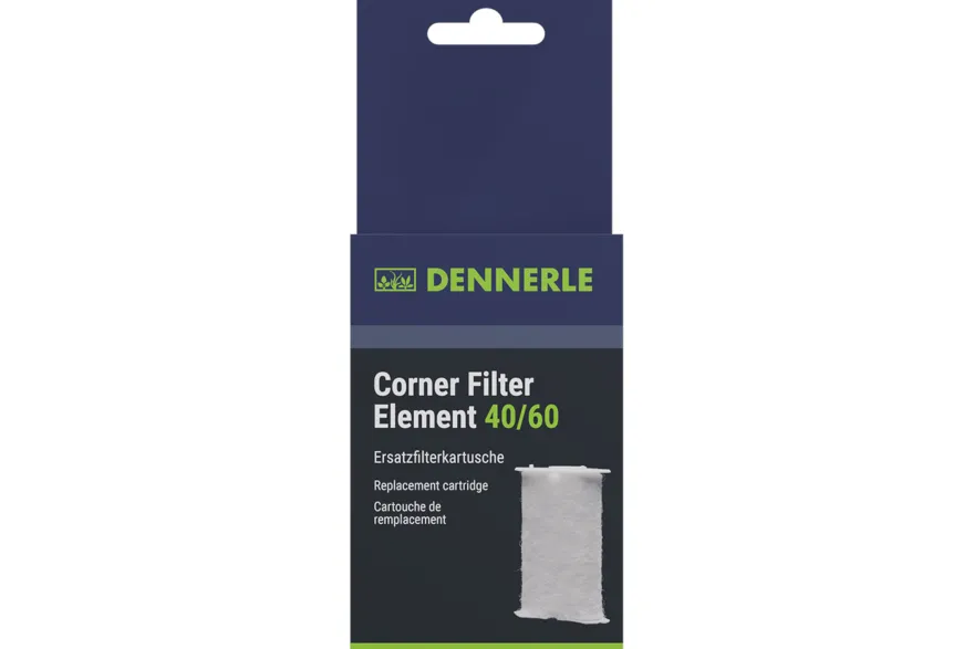 Dennerle Nano Ersatz-Filterelement für Eckfilter (Corner Filter 40+60), 1 Stück