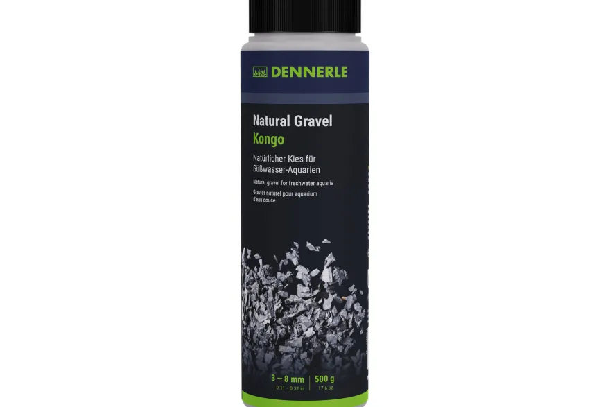 Dennerle Natural Gravel Kongo, 3 - 8 mm, 0,5 kg (Auslaufartikel)