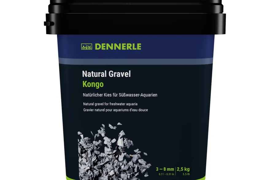 Dennerle Natural Gravel Kongo, 3 - 8 mm, 0,5 kg (Auslaufartikel)