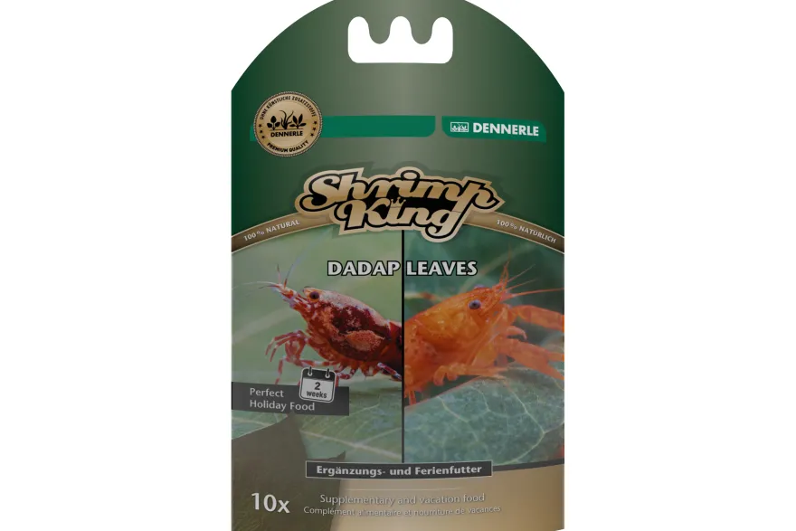 Dennerle ShrimpKing Dadap Leaves, 10 Stück