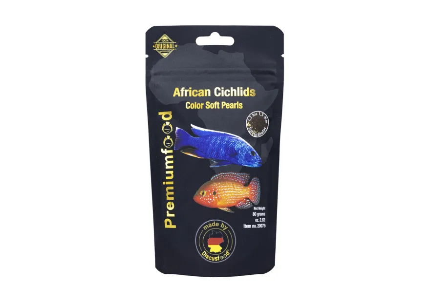 Discusfood African Cichlid Color Pearls Soft, 80 g