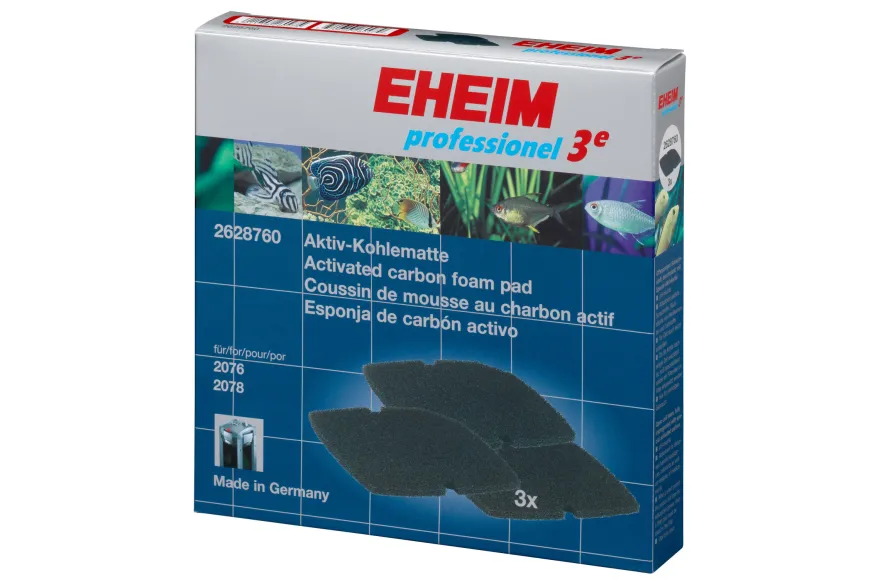 Eheim Aktivkohlematte für professionel 3e/5e 450 & 700, 3 Stück