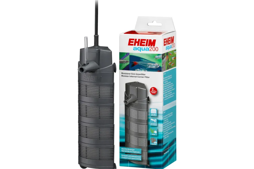 Eheim Aqua 200, Eckinnenfilter inkl. Medien