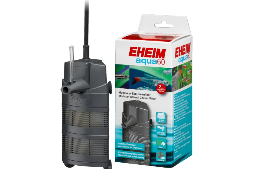 Eheim Aqua 60, Eckinnenfilter inkl. Medien