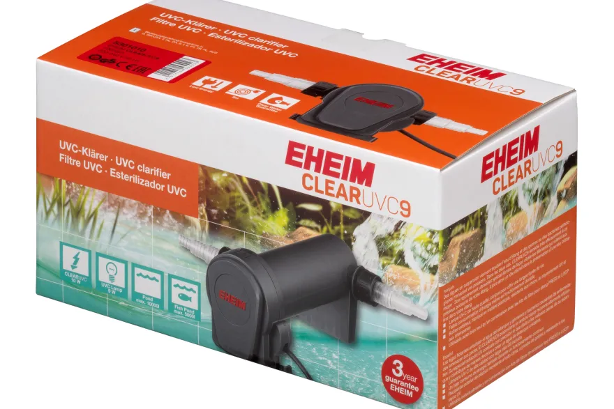 Eheim CLEARUVC-9, Teich-UV-Klärer mit 9 Watt