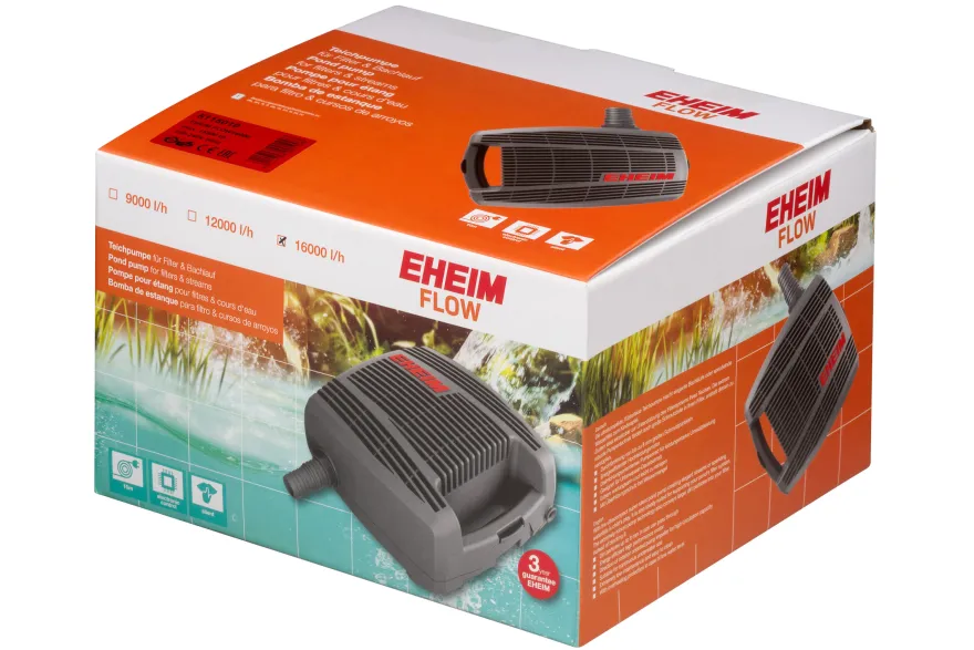 Eheim FLOW16000, Teichpumpe für große Filter und Bachläufe