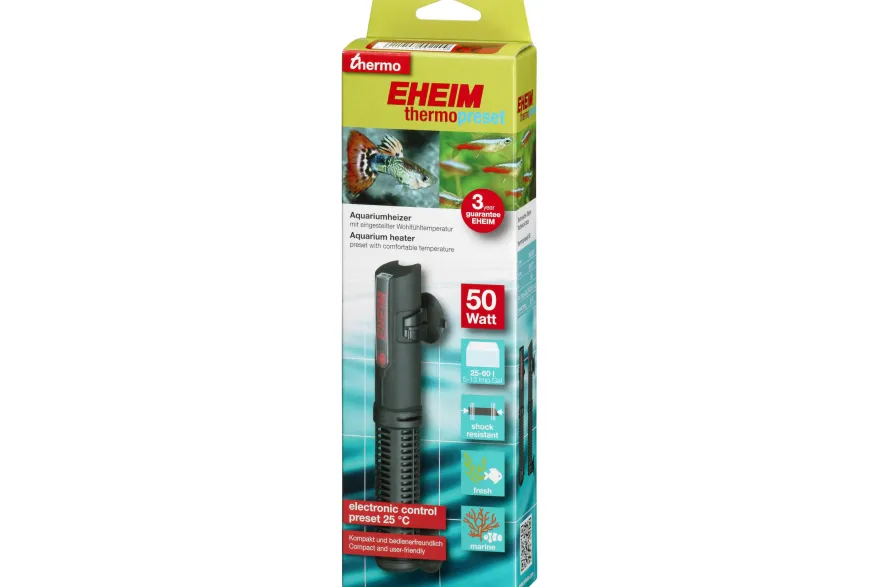 EHEIM thermopreset 50 Konstantheizer – 50 Watt