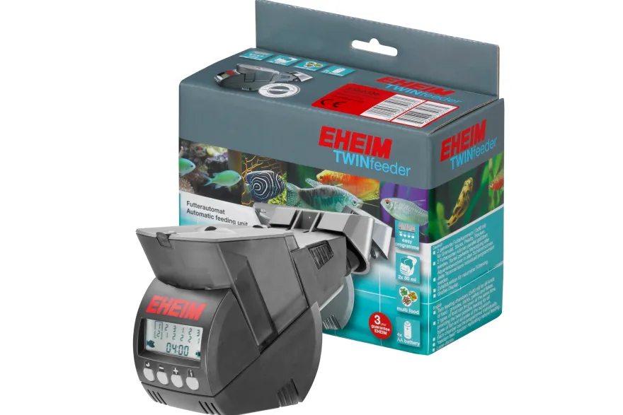 Eheim twinfeeder, Futterautomat mit 2 Kammern