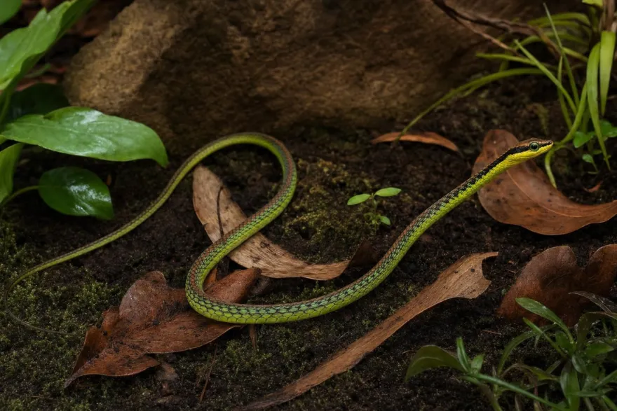 Elegante Bronzenatter, Dendralaphis formosus