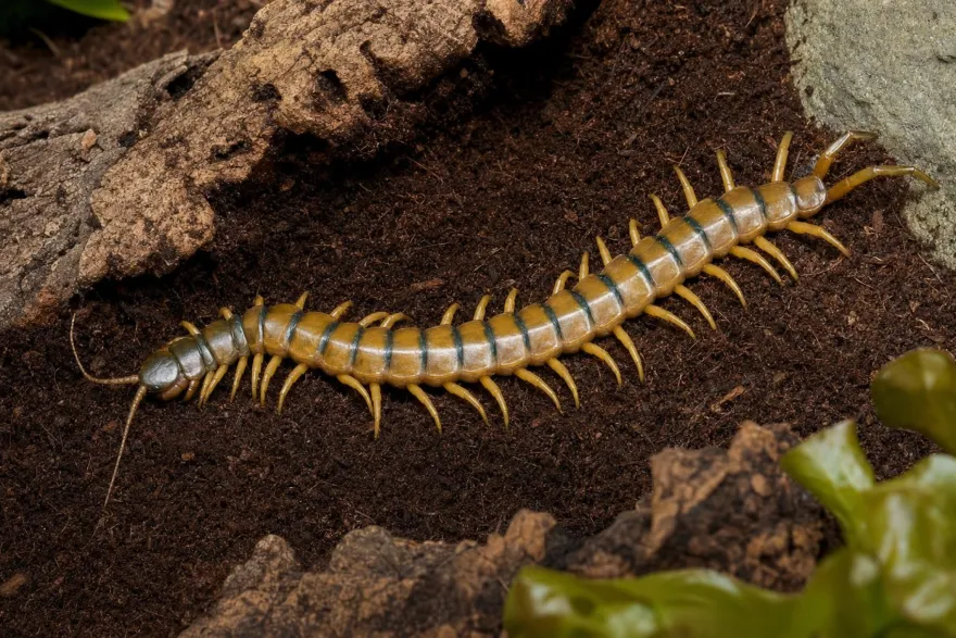 Europäischer Riesenläufer, Scolopendra cingulata