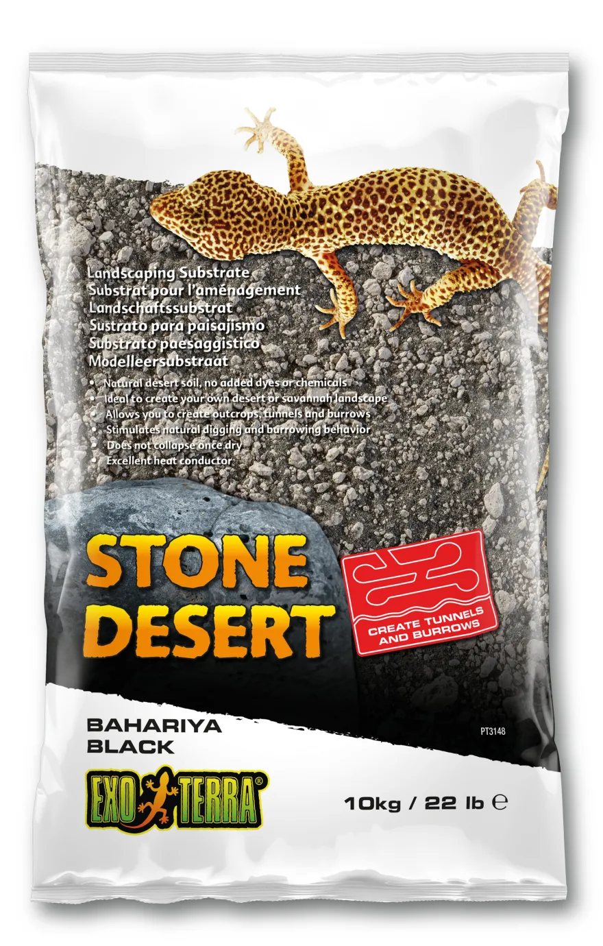 Exo Terra Bahariya Black Stone Desert 10kg