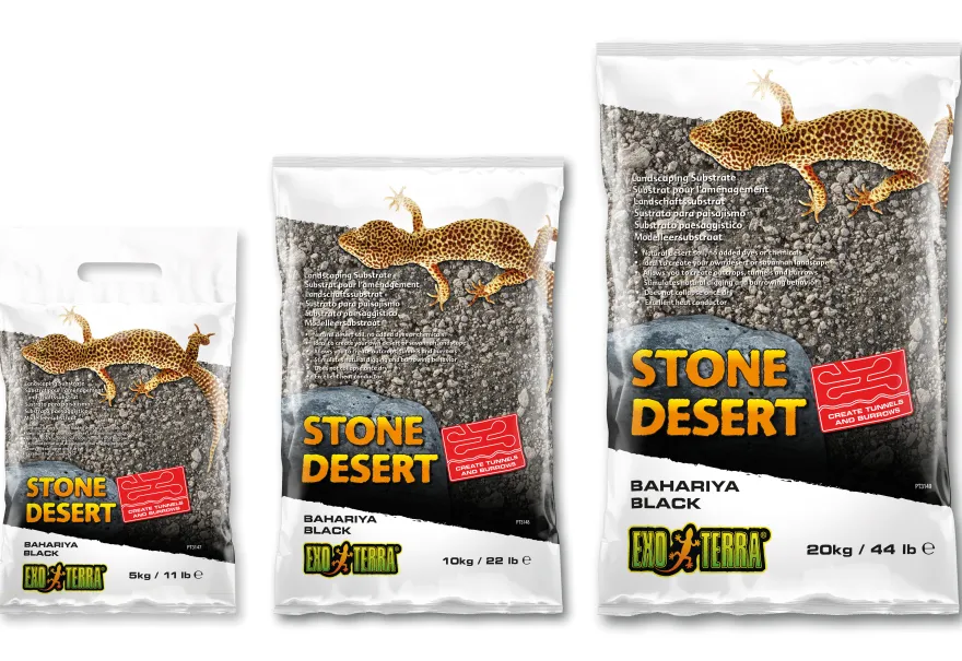 Exo Terra Bahariya Black Stone Desert 5kg
