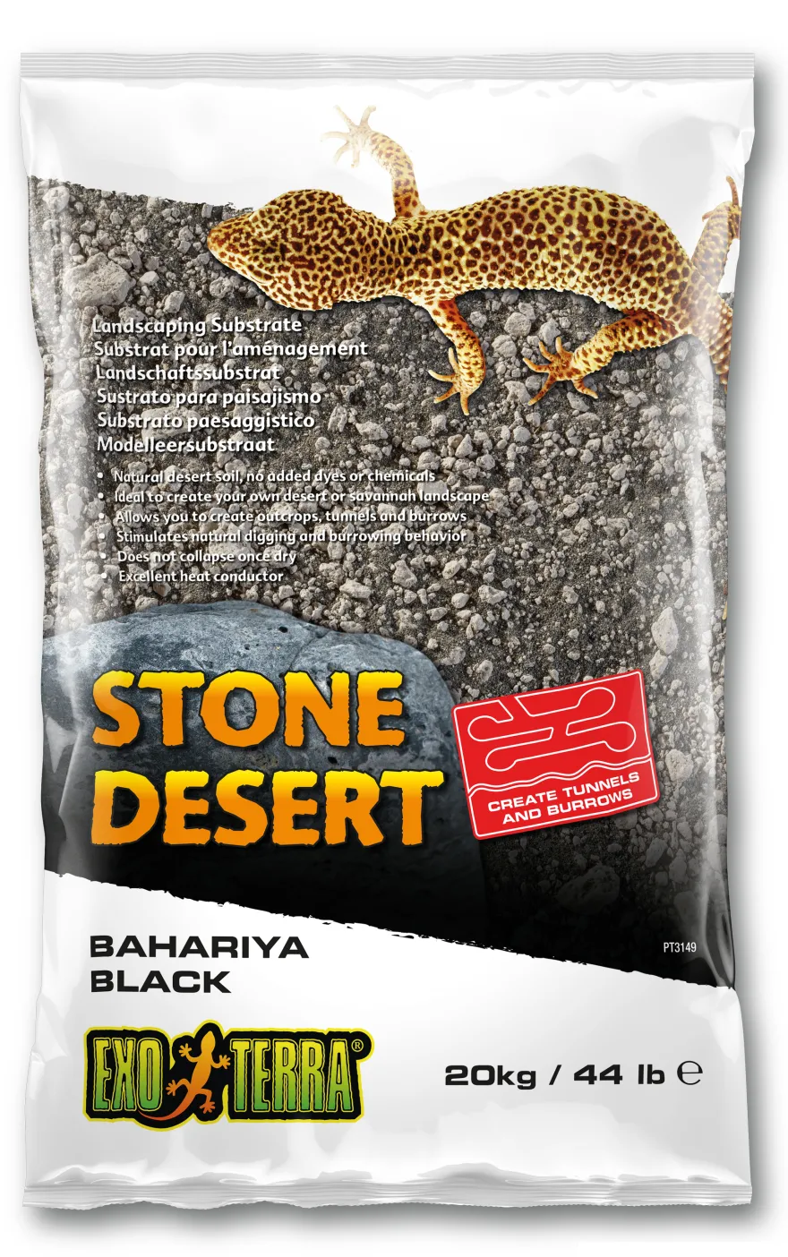 Exo Terra Bahariya Black Stone Desert 20kg