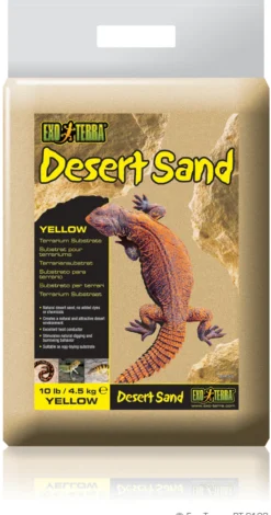 Exo Terra DesertSand gelb 4,5kg Terrariensubstrat