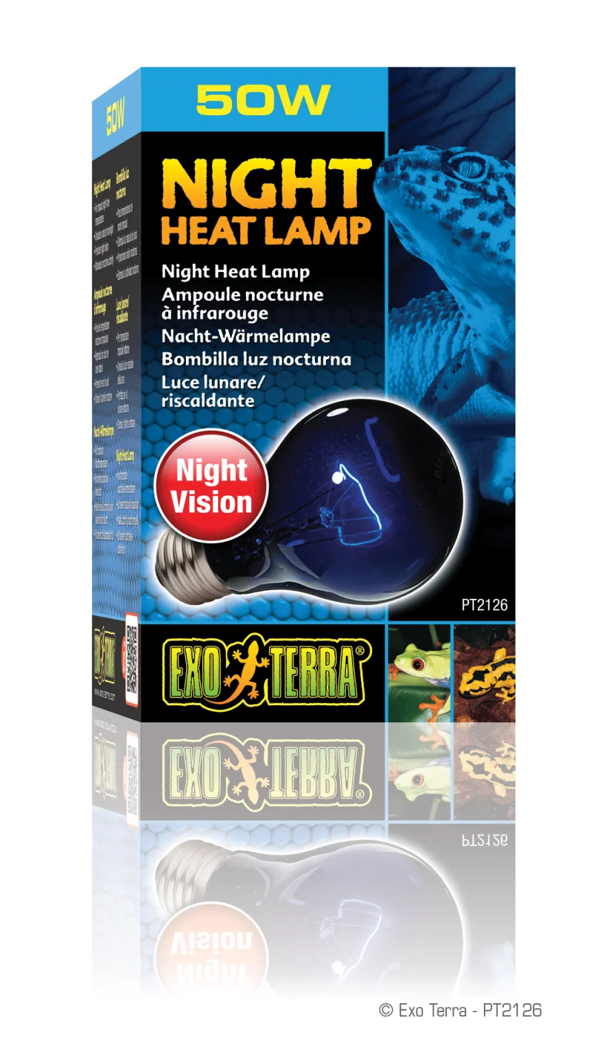 Exo Terra Night Glo NG A19/50 W